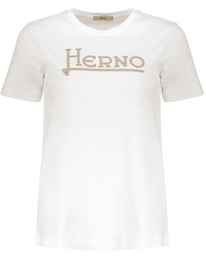 Herno ロゴ Tシャツ - ホワイト