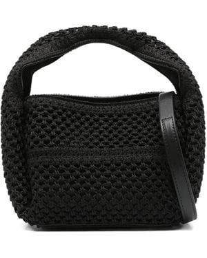 TOTEME Crochet Mini Bag - Black