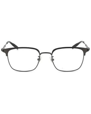 Montblanc Square-Frame Glasses - Gray