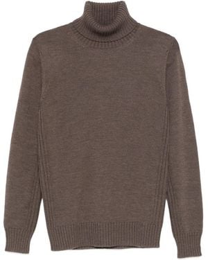 Kangra Roll-Neck Knitwear - Grey