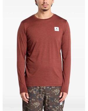 Saysky Pace Long Long-Sleeve T-Shirt - Red