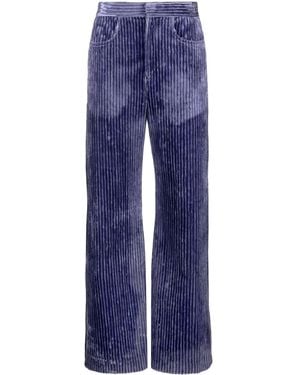 Isabel Marant Daryl Corduroy Trousers - Blue