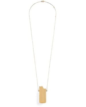 Ami Paris Halsketting Met Aanstekerhouder - Wit