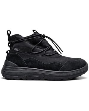 Suicoke Chaussures De Randonnée À Lacets - Black