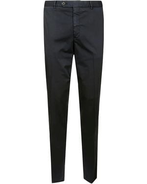 Rota Zip-Fly Button-Fastening Trousers - Blue