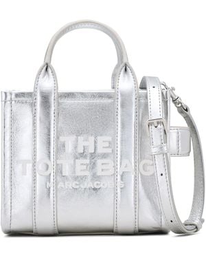 Marc Jacobs The Crossbody メタリック ハンドバッグ - ホワイト