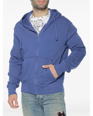 Ecoalf Rena Zip-Up Hoodie - Blue