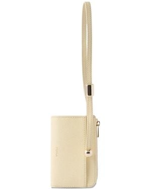Furla Small Laura Wrist-Strap Card Holder - White