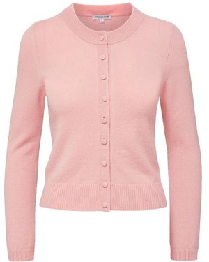 Veronica Beard Daro Buttoned Cardigan - Pink