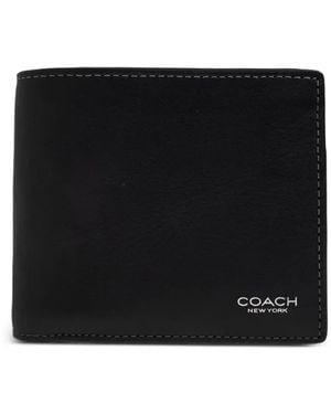 COACH 3-In-1 Topstitched Wallet - Black