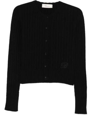 Blumarine Geknöpfter Cardigan - Schwarz