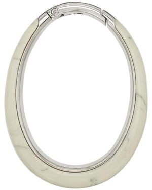 Tory Burch Anillo Pierced - Blanco