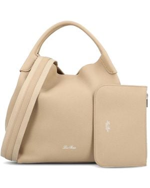 Loro Piana Large Bale Tote Bag - Natural