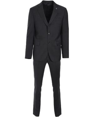Tombolini Virgin-Wool Suit - Black