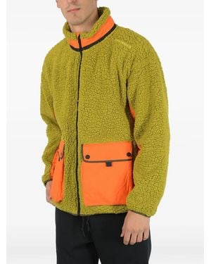 Converse Sherpa-Jacke Mit Reißverschluss - Gelb