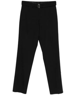 Lardini Pagazza Belted Trousers - Black