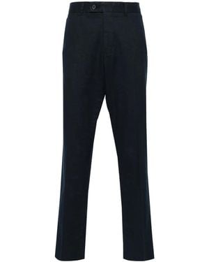 J.Lindeberg Lois Mid-Rise Straight-Leg Trousers - Blue