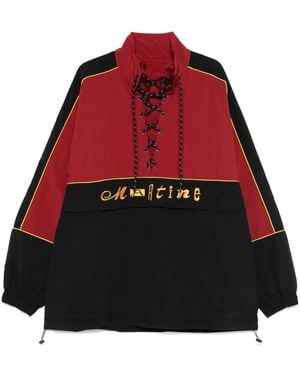 Martine Rose レースアップ ウインドブレーカー - レッド