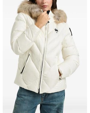 Blauer Alicia Puffer Jacket - Natural