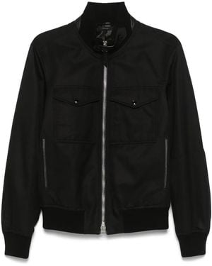 Tom Ford Zip-Up Jacket - Black