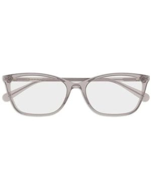 Gucci Rectangle-Frame Glasses - White