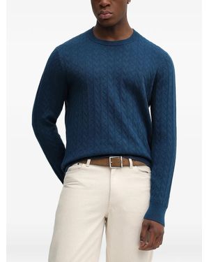 Michael Kors Jersey Con Logo En Jacquard - Azul