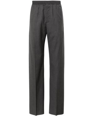 Givenchy Drawstring Straight Trousers - Grey