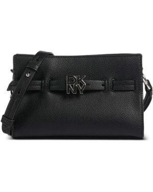 DKNY Buskwick Logo-detail Mini Bag - ブラック