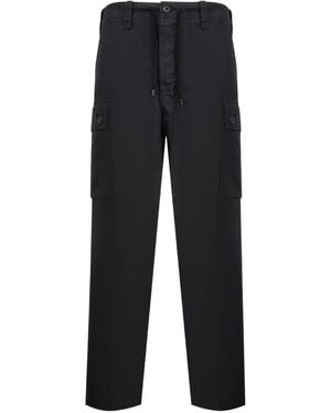 Orslow Hose mit aufgesetzten Taschen - Blau