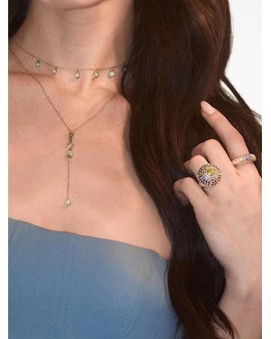 Meredith Young Mossy Way Ring Mit Saphir - Schwarz
