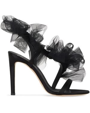 Giuseppe Zanotti 105Mm Nausica Sandals - Black