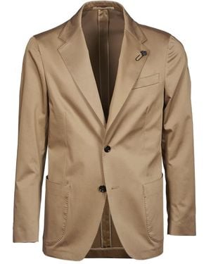 Lardini Single-breasted Blazer - ナチュラル