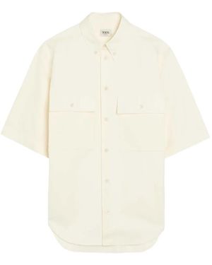 Tod's Camisa Con Botones - Blanco