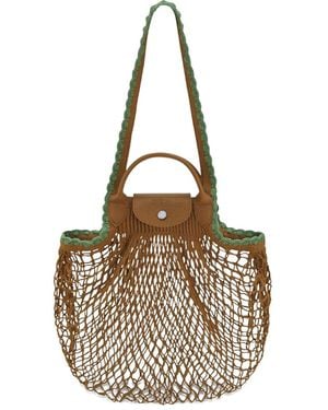 Longchamp Large Le Pliage Shoulder Bag - White