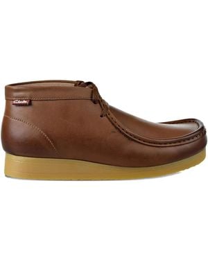 Clarks Stinson Hi Boots - Brown