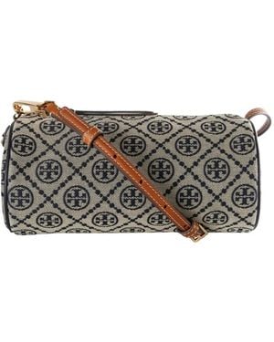 Tory Burch Monogram Tote Bag - Grey