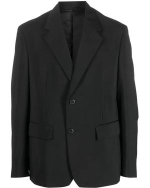 Prada Single-Breasted Blazer - Black