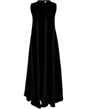 CFCL Robe À Design Sans Manches - Noir