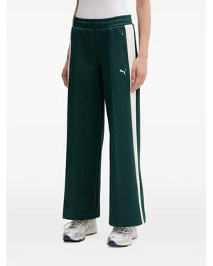 PUMA T7 Stripes Track Pants - Green