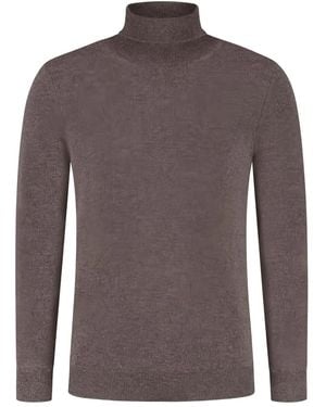 Gran Sasso Turtleneck Sweater - Brown