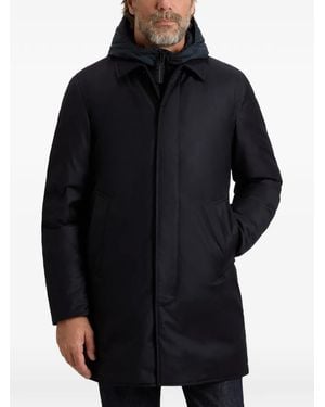Woolrich Kapuzenmantel Im Layering-Look - Blau