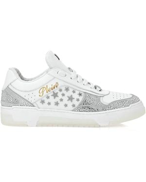 Philipp Plein スタッズ スニーカー - ホワイト