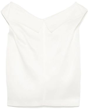KHAITE Selly Top - White