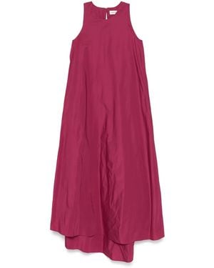 P.A.R.O.S.H. A-Line Maxi Dress - Purple