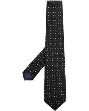 Polo Ralph Lauren Polka-Dot Silk Tie - Black