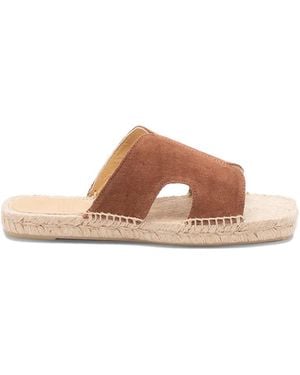 Castañer Priya/002 Cut-Out Espadrilles - Brown