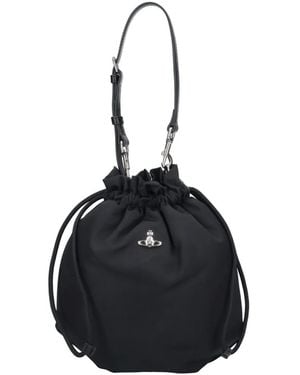 Vivienne Westwood Orb Detail Pouch - Black