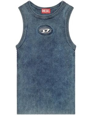 DIESEL Striped Top -Anchor-A-Sl' - Blue