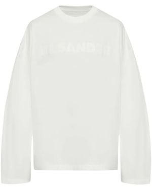 Jil Sander ロゴ Tシャツ - ホワイト