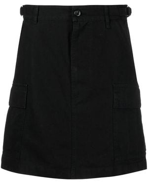 Balenciaga Cargo A-Line Skirt - Black